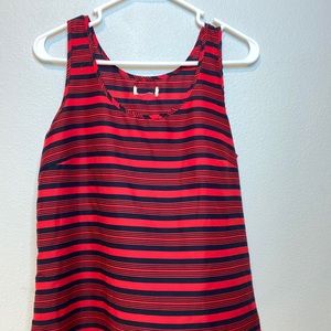 Red and Navy Tank Top